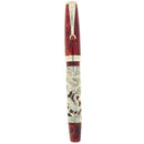 1998 MONTEGRAPPA ORIENTAL ZODIAC DRAGON STERLING LIMITED EDITION FOUNTAIN PEN MINT OFFERED BY ANTIQUE DIGGER
