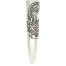 1998 NAMIKI STERLING COLLECTION DRAGON PATTERN FOUNTAIN PEN NEVER INKED OFFERED BY ANTIQUE DIGGER