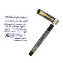 1998 PARKER CENTENNIAL DUOFOLD GREY PEARL FOUNTAIN PEN 18K MED NIB MINT OFFERED BY ANTIQUE DIGGER