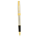 1998 PARKER SONNET CASCADE SILVER PATTERN 18K FINE NIB FOUNTAIN PEN NEW OLD STOCK OFFERED BY ANTIQUE DIGGER