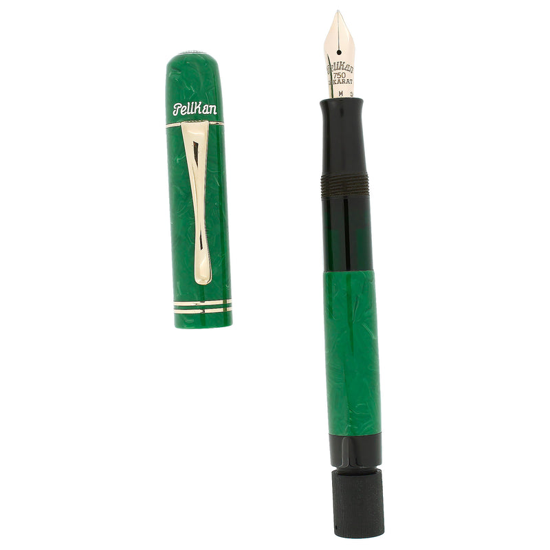 1998 PELIKAN JADE ORIGINALS OF THEIR TIME 1935 LIMITED EDITION FOUNTAIN PEN NEVER INKED OFFERED BY ANTIQUE DIGGER