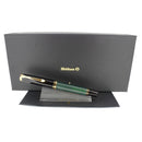 1998 PELIKAN M1000 GREEN STRIPE 18K MED ULTRA SMOOTH NIB FOUNTAIN PEN OFFERED BY ANTIQUE DIGGER