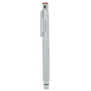 STICKERED CIRCA 1998 ROTRING 600 FOR LEVENGER SILVER MEDIUM NIB FOUNTAIN PEN NEVER INKED MINT BOXED OFFERED BY ANTIQUE DIGGER