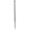 STICKERED CIRCA 1998 ROTRING 600 FOR LEVENGER SILVER MEDIUM NIB FOUNTAIN PEN NEVER INKED MINT BOXED OFFERED BY ANTIQUE DIGGER