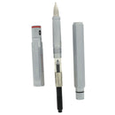 STICKERED CIRCA 1998 ROTRING 600 FOR LEVENGER SILVER MEDIUM NIB FOUNTAIN PEN NEVER INKED MINT BOXED OFFERED BY ANTIQUE DIGGER