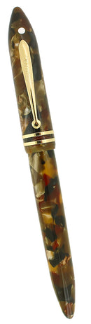 CIRCA 1998 SHEAFFER BALANCE II AMBER GLOW ROLLERBALL PEN NEW REFILL OFFERED BY ANTIQUE DIGGER