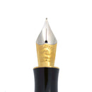 CIRCA 1998 SHEAFFER BALANCE II COBALT GLOW 18K MED NIB FOUNTAIN PEN NEVER INKED OFFERED BY ANTIQUE DIGGER