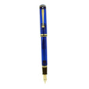 1998 SHEAFFER CONNAISSEUR MEDITERRANEAN BLUE 14K MED NIB FOUNTAIN PEN NEVER INKED OFFERED BY ANTIQUE DIGGER
