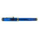 1998 SHEAFFER CONNAISSEUR MEDITERRANEAN BLUE 14K MED NIB FOUNTAIN PEN NEVER INKED OFFERED BY ANTIQUE DIGGER