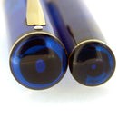 1998 SHEAFFER CONNAISSEUR MEDITERRANEAN BLUE 14K MED NIB FOUNTAIN PEN NEVER INKED OFFERED BY ANTIQUE DIGGER