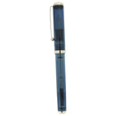 1998 SHEAFFER CONNAISSEUR TRANSPARENT BLUE 14K FINE NIB FOUNTAIN PEN NEVER INKED OFFERED BY ANTIQUE DIGGER