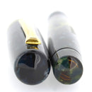 1998 TIBALDI TRASPARENTE BLUE MARBLED CELLULOID 18K MED NIB FOUNTAIN PEN OFFERED BY ANTIQUE DIGGER