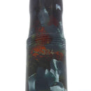 1998 TIBALDI TRASPARENTE BLUE MARBLED CELLULOID 18K MED NIB FOUNTAIN PEN OFFERED BY ANTIQUE DIGGER