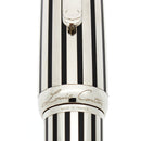 1999 CARTIER DANDY PLATINUM & BLACK LACQUER INLAY LIMITED EDITION 1752/1847 FOUNTAIN PEN OFFERED BY ANTIQUE DIGGER