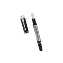 1999 MONTBLANC PROUST LIMITED EDITION STERLING SILVER FOUNTAIN PEN W/BOXES NEVER INKED OFFERED BY ANTIQUE DIGGER