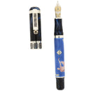 1999 MONTEGRAPPA SCIENCE & NATURE STERLING ENAMELED LIMITED EDITION FOUNTAIN PEN BOX/PAPERS OFFERED BY ANTIQUE DIGGER