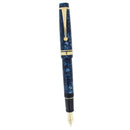 RARE NAMIKI CUSTOM IMPRESSIONS SAPPHIRE BLUE CELLULOID FOUNTAIN PEN NEVER INKED OFFERED BY ANTIQUE DIGGER
