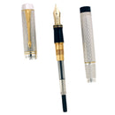 1999 PARKER DUOFOLD CLASSIC PENS CP5 MODERN LE STERLING FOUNTAIN PEN OFFERED BY ANTIQUE DIGGER