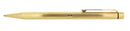 CIRCA 1999 SHEAFFER TARGA FLUTED 23K GOLD PLATED BALLPOINT PEN MINT OFFERED BY ANTIQUE DIGGER