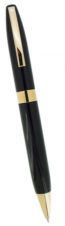 1999 SHEAFFER LEGACY BLACK LAQUE GOLD TRIM BALLPOINT PEN MINT NOS OFFERED BY ANTIQUE DIGGER