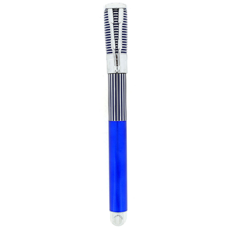 1999 WATERMAN BLUE & CHROME HARLEY DAVIDSON FOUNTAIN PEN IN GAS TANK B