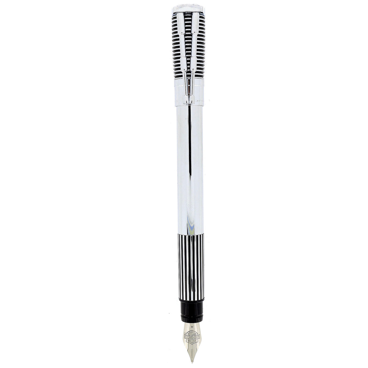 1999 WATERMAN BLACK & CHROME HARLEY DAVIDSON FOUNTAIN PEN IN GAS TANK