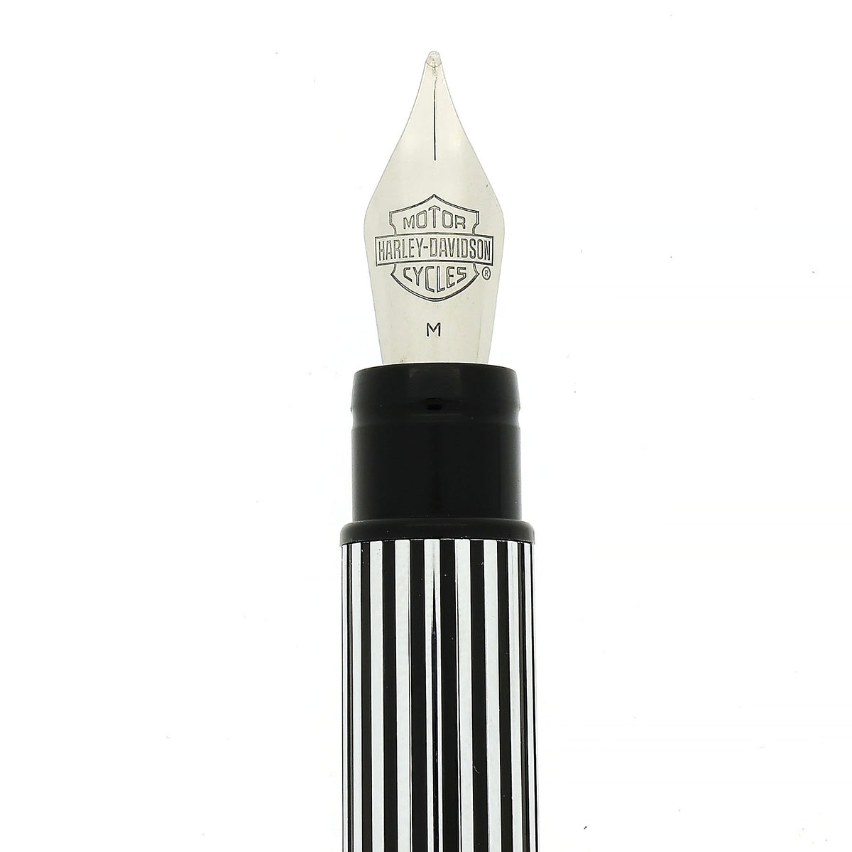 1999 WATERMAN BLACK & CHROME HARLEY DAVIDSON FOUNTAIN PEN IN GAS TANK