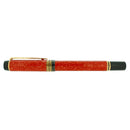 CIRCA 1992 WATERMAN PATRICIAN RED CORAL 18K FINE GLOBE NIB FOUNTAIN PEN OFFERED BY ANTIQUE DIGGER