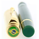 MINT 2000 AURORA 500 YEARS OF BRAZIL LIMITED EDITION FOUNTAIN PEN NEVER INKED OFFERED BY ANTIQUE DIGGER