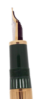 CIRCA 2000 MONTBLANC 146 CZAR NIKOLAI LEGRAND SOLITAIRE STERLING VERMEIL FOUNTAIN PEN NEAR MINT BOXED OFFERED BY ANTIQUE DIGGER