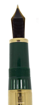 CIRCA 2000 MONTBLANC 146 CZAR NIKOLAI LEGRAND SOLITAIRE STERLING VERMEIL FOUNTAIN PEN NEAR MINT BOXED OFFERED BY ANTIQUE DIGGER