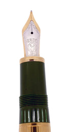 CIRCA 2000 MONTBLANC 146 CZAR NIKOLAI LEGRAND SOLITAIRE STERLING VERMEIL FOUNTAIN PEN NEAR MINT BOXED OFFERED BY ANTIQUE DIGGER