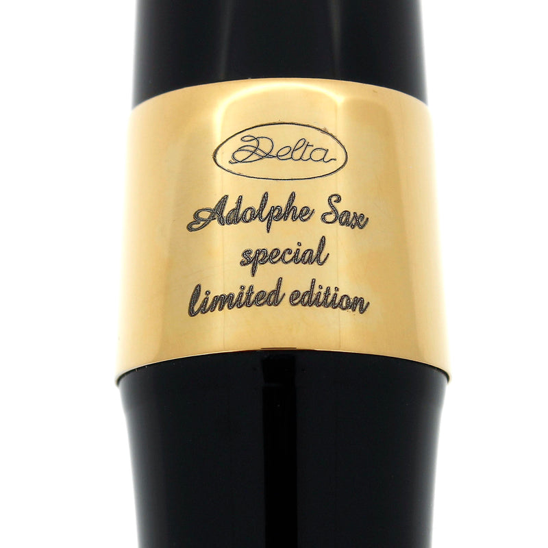 2000 DELTA ADOLFE SAX STERLING VERMEIL SPECIAL LIMITED EDITION FOUNTAIN PEN OFFERED BY ANTIQUE DIGGER