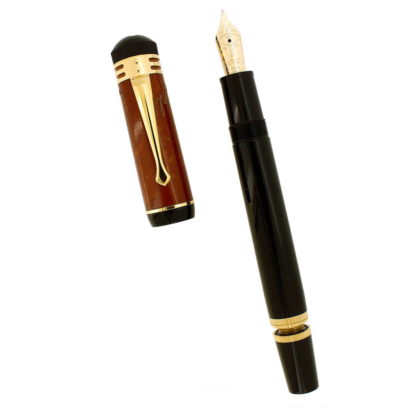 2000 MONTBLANC FRIEDRICH SCHILLER WRITER'S SERIES FOUNTAIN PEN STICKERED NEVER INKED OFFERED BY ANTIQUE DIGGER
