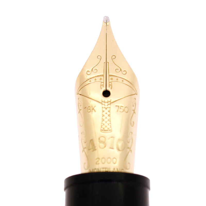 2000 MONTBLANC FRIEDRICH SCHILLER WRITER'S SERIES FOUNTAIN PEN STICKERED NEVER INKED OFFERED BY ANTIQUE DIGGER