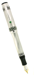 2000 MONTBLANC 888 PATRON OF THE ARTS KARL DER GROSSE 18K GOLD LIMITED EDITION FOUNTAIN PEN NEVER INKED OFFERED BY ANTIQUE DIGGER