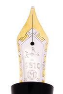 2000 MONTBLANC 888 PATRON OF THE ARTS KARL DER GROSSE 18K GOLD LIMITED EDITION FOUNTAIN PEN NEVER INKED OFFERED BY ANTIQUE DIGGER