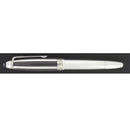 CIRCA 2000 MONTBLANC 146 SOLITAIRE SILVER FIBRE LEGRAND FOUNTAIN PEN MINT OFFERED BY ANTIQUE DIGGER