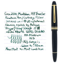 CIRCA 2000 MONTBLANC TRAVELER'S N° 147 MEISTERSTUCK 14K MED NIB FOUNTAIN PEN MINT