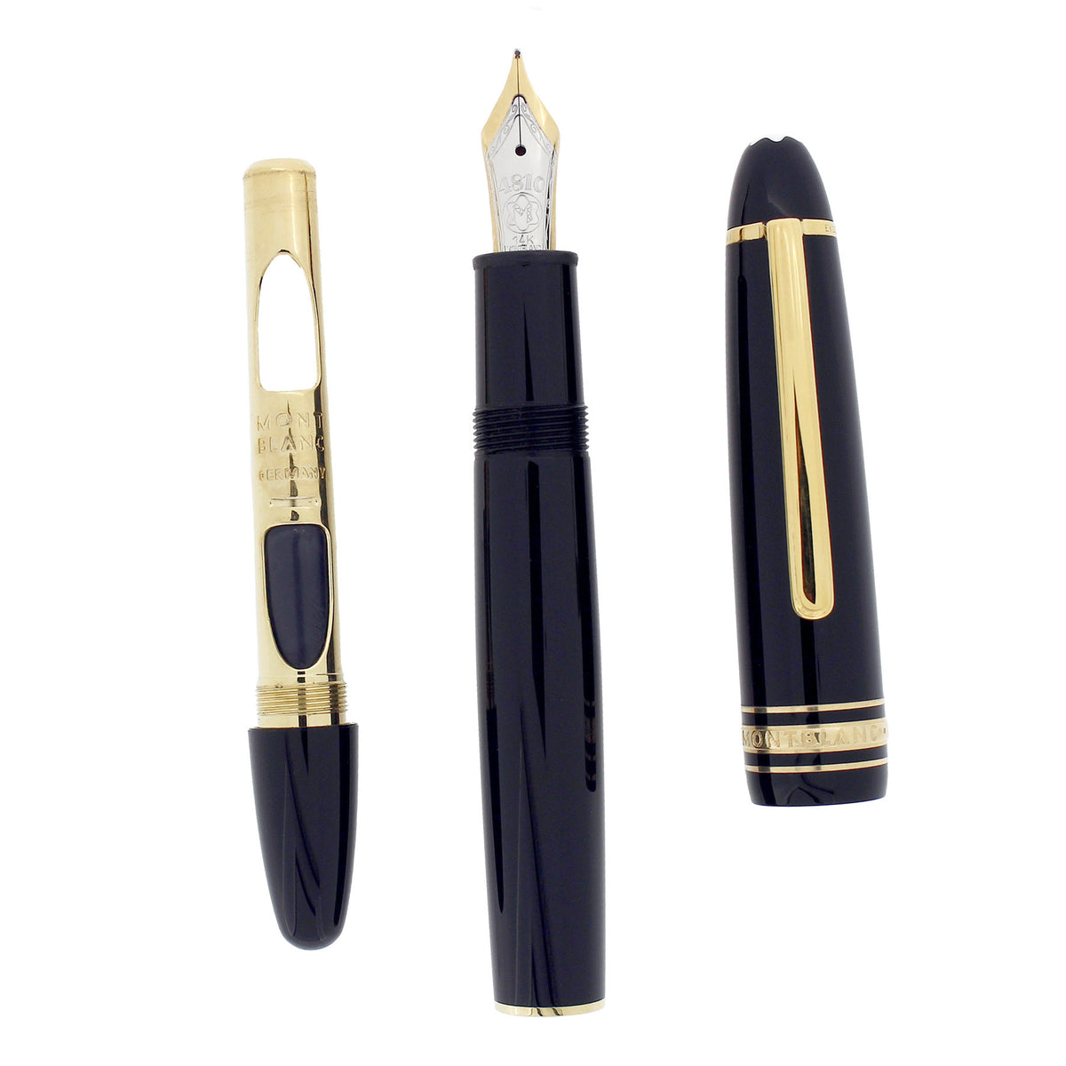 CIRCA 2000 MONTBLANC TRAVELER'S N° 147 MEISTERSTUCK 14K MED NIB FOUNTA