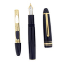 CIRCA 2000 MONTBLANC TRAVELER'S N° 147 MEISTERSTUCK 14K MED NIB FOUNTAIN PEN MINT