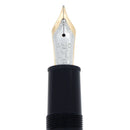 CIRCA 2000 MONTBLANC TRAVELER'S N° 147 MEISTERSTUCK 14K MED NIB FOUNTAIN PEN MINT