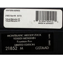 2000 MONTBLANC YEHUDI MENUHIN SPECIAL EDITION FOUNTAIN PEN NEVER INKED OFFERED BY ANTIQUE DIGGER