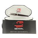 2000 MONTEGRAPPA  AYRTON SENNA RACING RED CARBON FIBRE & STERLING FOUNTAIN PEN OFFERED BY ANTIQUE DIGGER