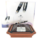 2000 MONTEGRAPPA HUMAN CIVILIZATION STERLING ENAMELED LIMITED EDITION FOUNTAIN PEN BOX/PAPERS NEVER INKED OFFERED BY ANTIQUE DIGGER