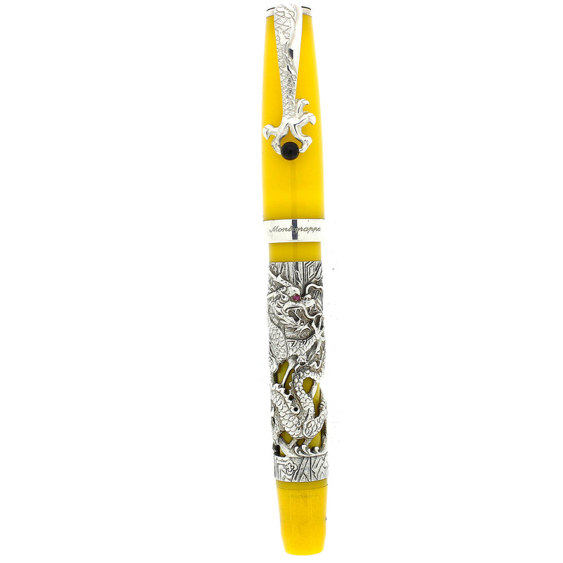 2000 MONTEGRAPPA ORIENTAL ZODIAC MILLENNIUM DRAGON STERLING LIMITED EDITION FOUNTAIN PEN MINT OFFERED BY ANTIQUE DIGGER
