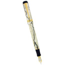 2000 PARKER DUOFOLD CENTENNIAL BLACK & PEARL 18K BROAD NIB FOUNTAIN PEN OFFERED BY ANTIQUE DIGGER