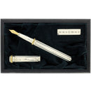RARE 2000 YARD-O-LED MILLENNIUM 052 STERLING SILVER & 18K GOLD LIMITED EDITION 10 OF 52 FOUNTAIN PEN NEW IN BOX OFFERED BY ANTIQUE DIGGER