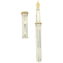 RARE 2000 YARD-O-LED MILLENNIUM 052 STERLING SILVER & 18K GOLD LIMITED EDITION 10 OF 52 FOUNTAIN PEN NEW IN BOX OFFERED BY ANTIQUE DIGGER