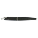 2001 ALFRED DUNHILL AD2000 CARBON FIBRE 18K MED NIB FOUNTAIN PEN NEVER INKED OFFERED BY ANTIQUE DIGGER
